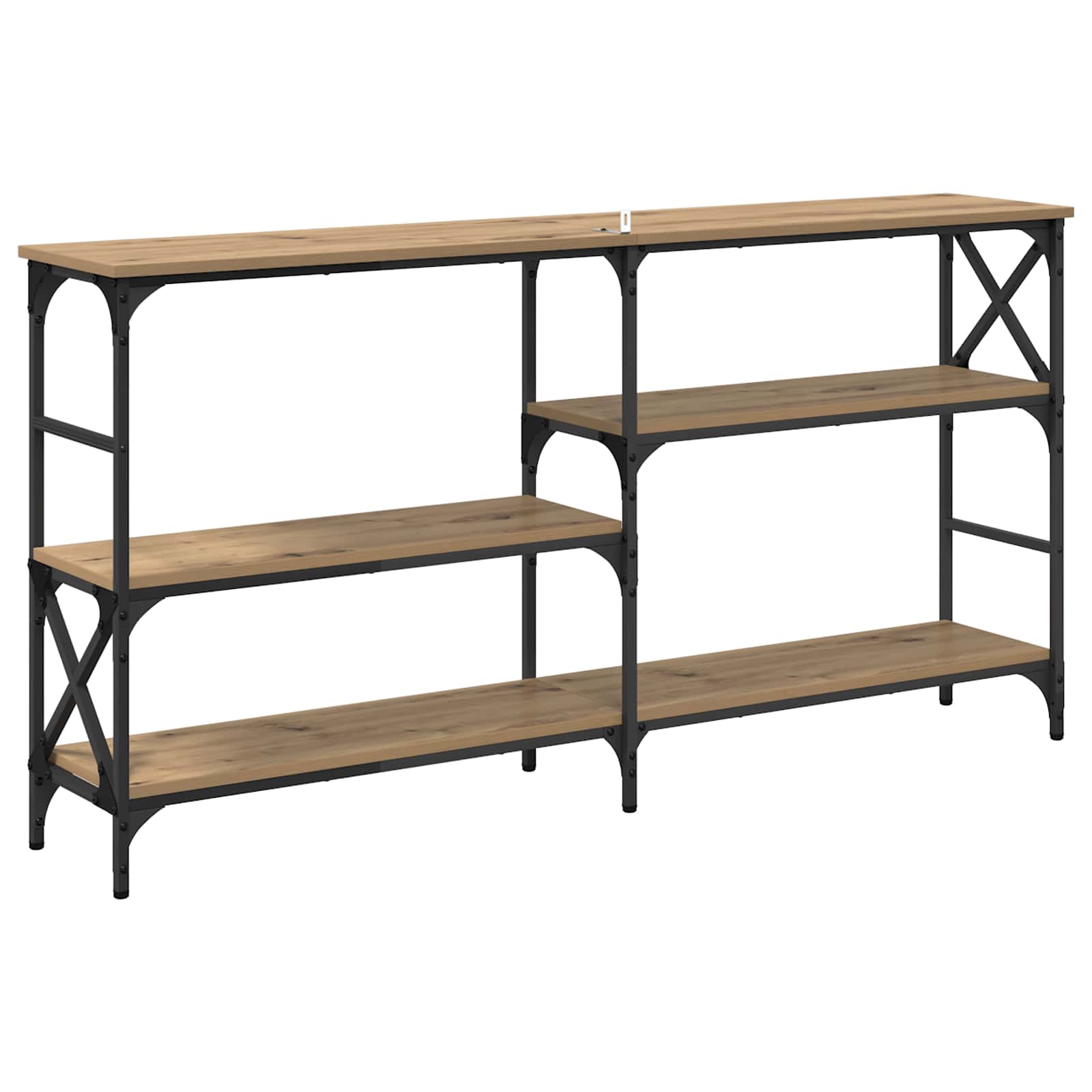 Tavolo consolle Rovere artigianale 150 x 29 x 76,5 cm | homemem39