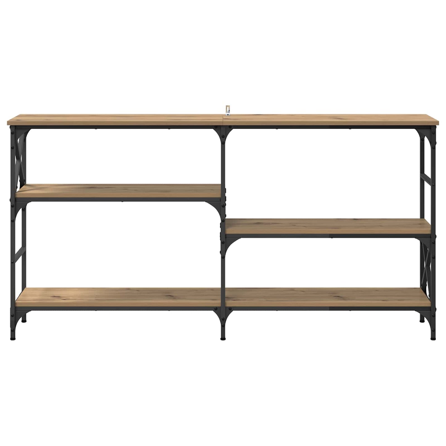 Tavolo consolle Rovere artigianale 150 x 29 x 76,5 cm | homemem39