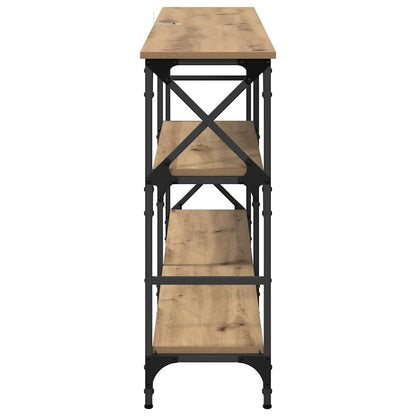 Tavolo consolle Rovere artigianale 150 x 29 x 76,5 cm