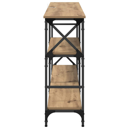 Tavolo consolle Rovere artigianale 150 x 29 x 76,5 cm | homemem39