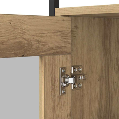 Credenza Rovere artigianale 100 x 35 x 80 cm Legno multistrato