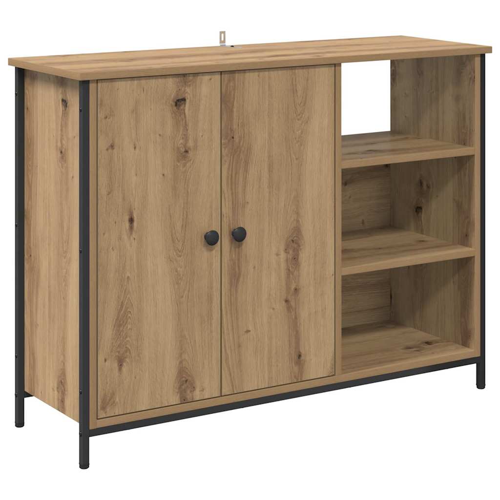 Credenza Rovere artigianale 100 x 33 x 75 cm Legno multistrato