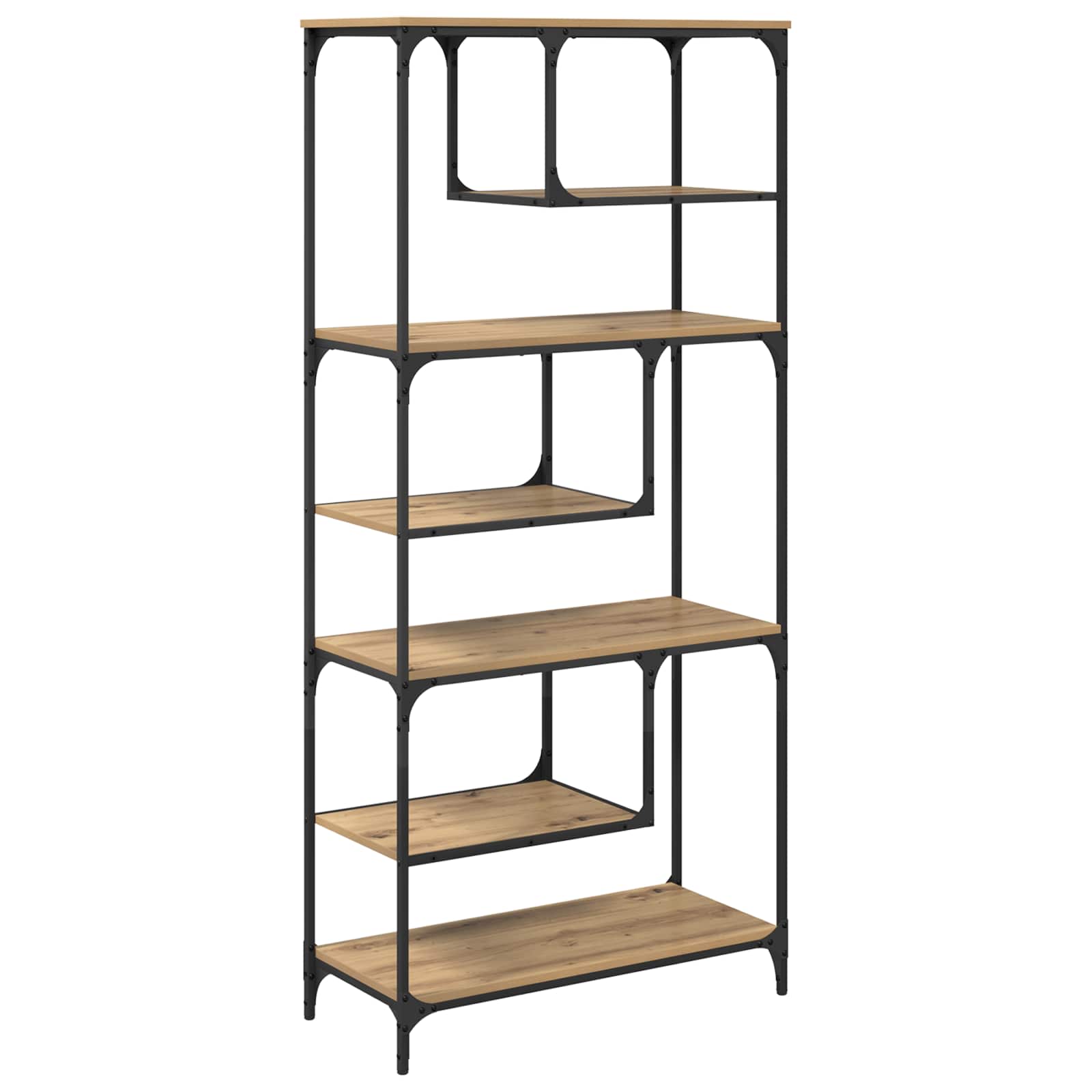 Libreria 6 livelli 81 x 36 x 176 cm Legno multistrato | homemem39