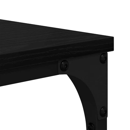 Libreria Rovere nero 81 x 36 x 176 cm Legno multistrato