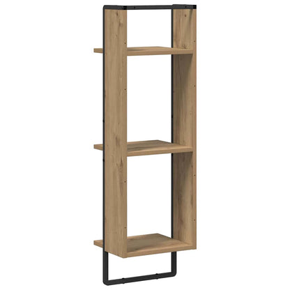 Scaffale da parete Rovere artigianale 30 x 25 x 100 cm