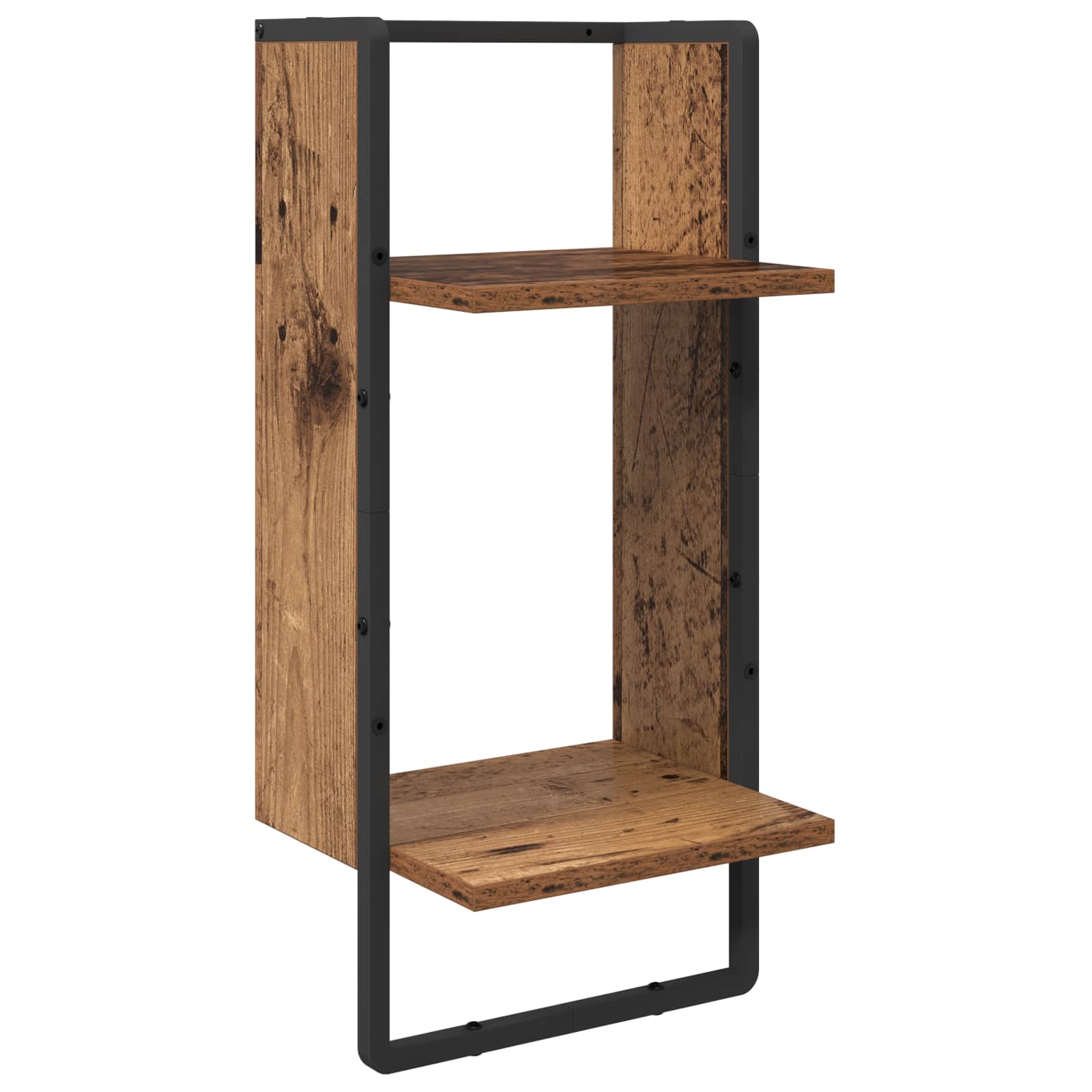 Set mensole da parete 4 pcs Legno vecchio 65 x 25 x 30 cm | homemem39