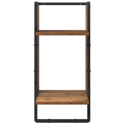 Set mensole da parete 4 pcs Legno vecchio 65 x 25 x 30 cm