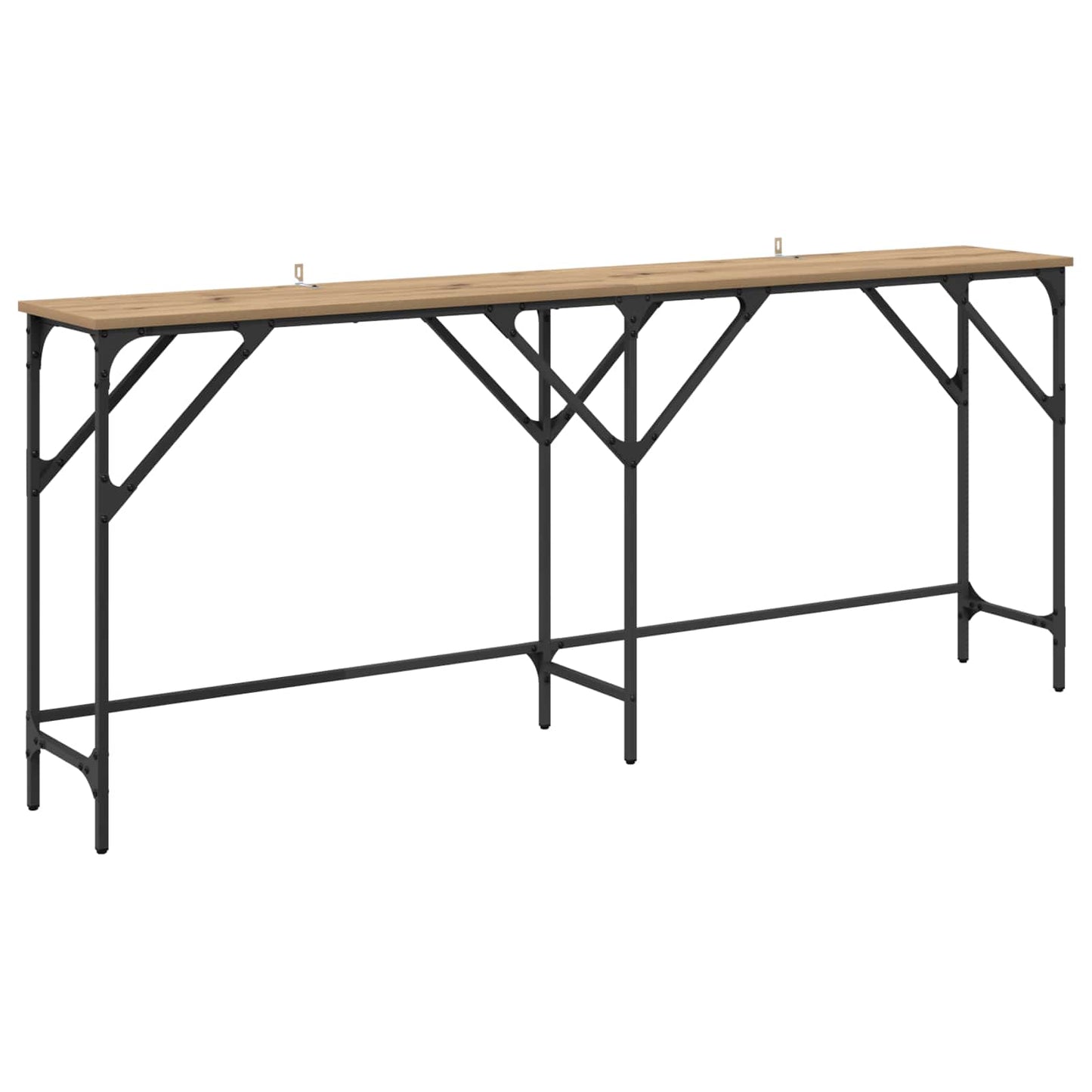 Tavolo consolle Rovere artigianale 180 x 30 x 75 cm | homemem39