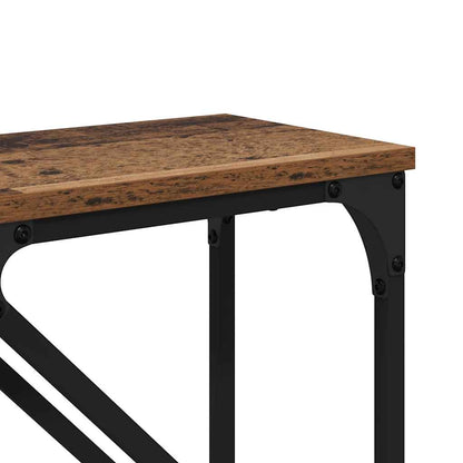 Tavolo consolle 2 pcs Legno vecchio 100 x 28 x 75 cm