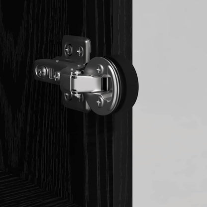 Credenza Rovere Nero 35 x 37 x 109 cm Legno multistrato