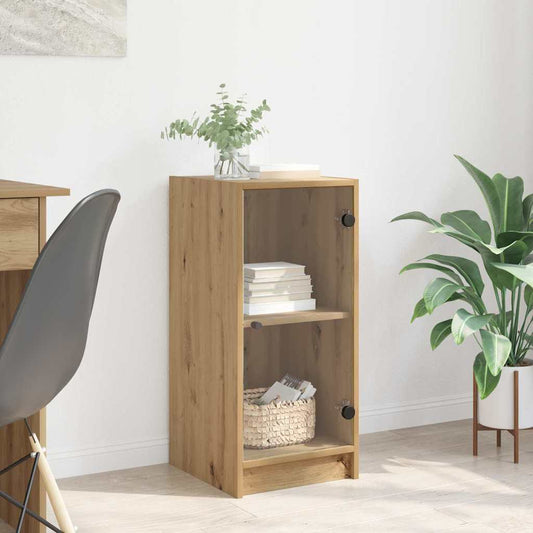 Credenza rovere artigianale 35 x 37 x 76 cm Legno multistrato