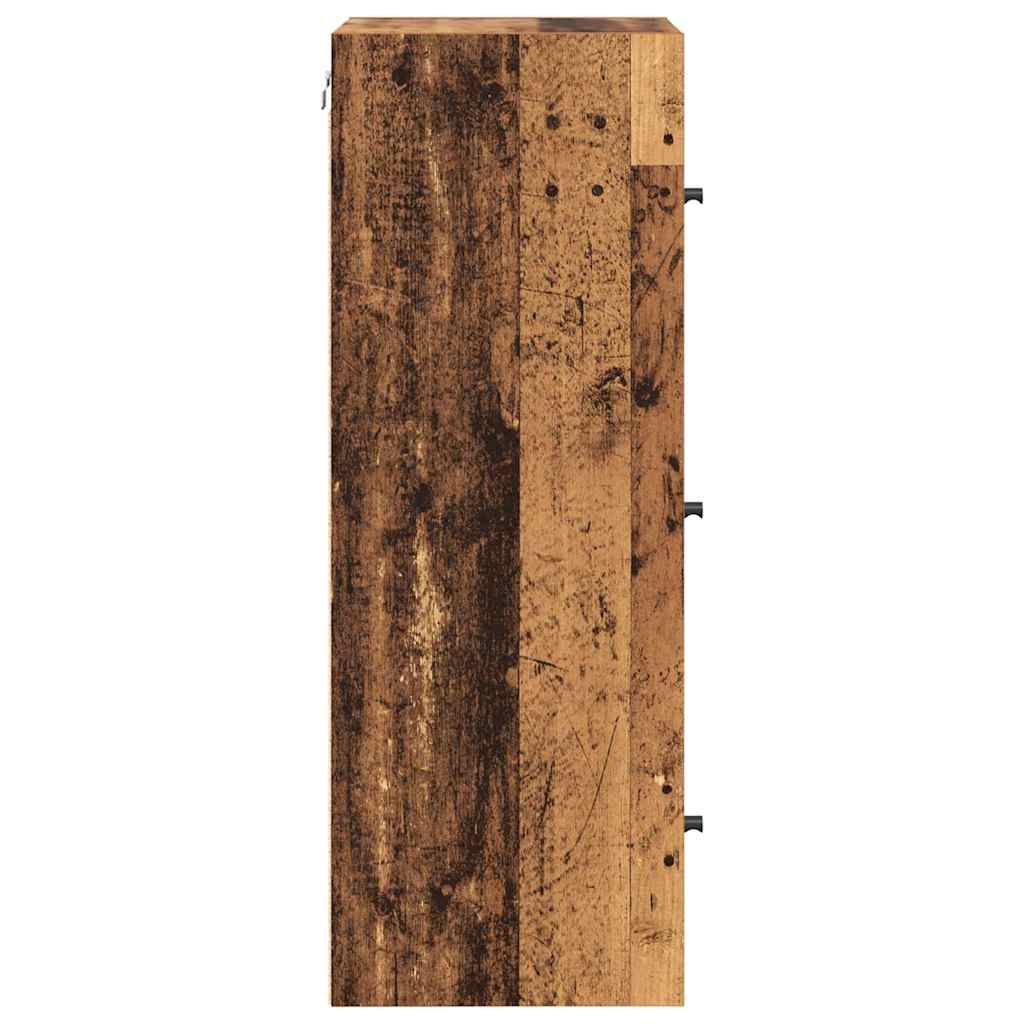 Armadietto a muro 35 x 37 x 102 cm Legno ingegnerizzato | homemem39