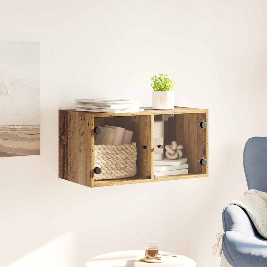 Armadietto a muro 68 x 37 x 35 cm Legno ingegnerizzato | homemem39