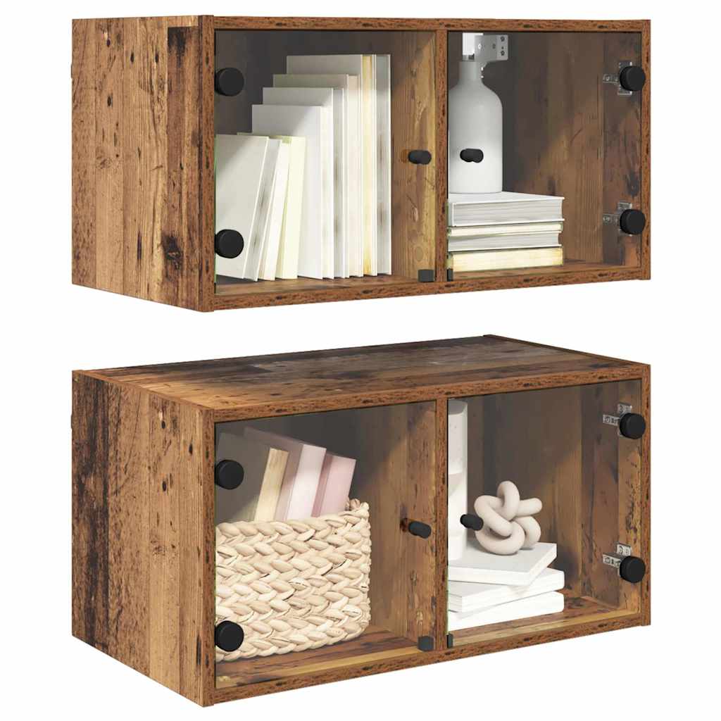 Armadi da Parete 2 pz 68 x 37 x 35 cm Legno ingegnerizzato | homemem39
