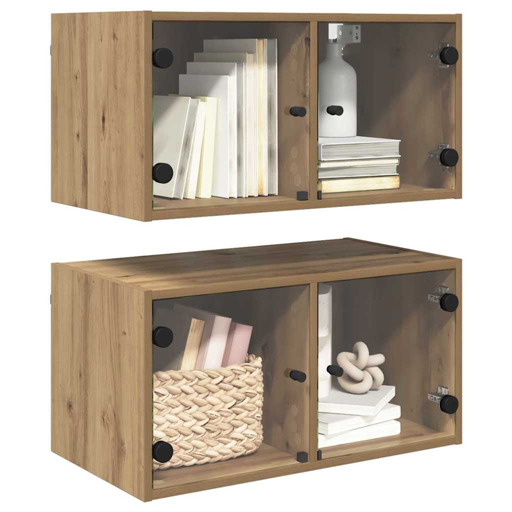 Armadi da Parete 2 pz 68 x 37 x 35 cm Legno ingegnerizzato | homemem39