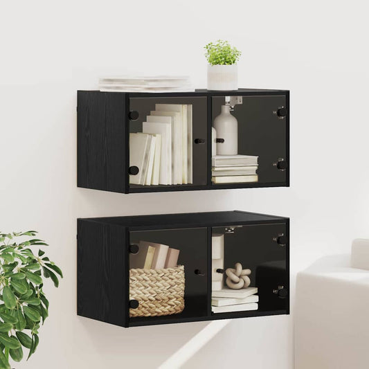 Armadi da Parete 2 pz 68 x 37 x 35 cm Legno ingegnerizzato | homemem39