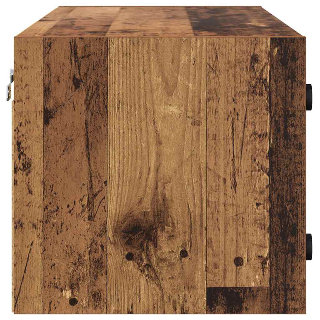 Armadietto a muro 102 x 37 x 35 cm Legno ingegnerizzato | homemem39