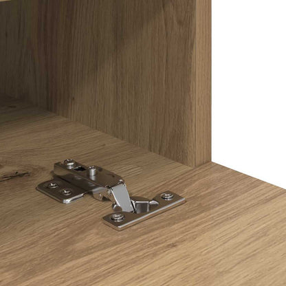 Mobiletti TV da Parete 2 pcs Rovere artigianale 60 x 30 x 30 cm