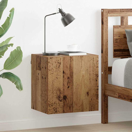 Mobile TV da parete Legno vecchio 40,5x30x40cm