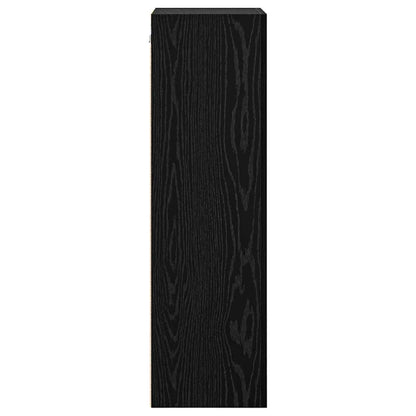 Mobile TV da parete Rovere Nero 40,5 x 30 x 102 cm