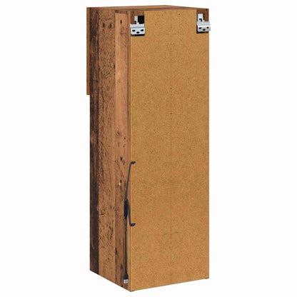 Mobiletti TV a parete 2 pcs Legno vecchio 30,5 x 30 x 90 cm | homemem39