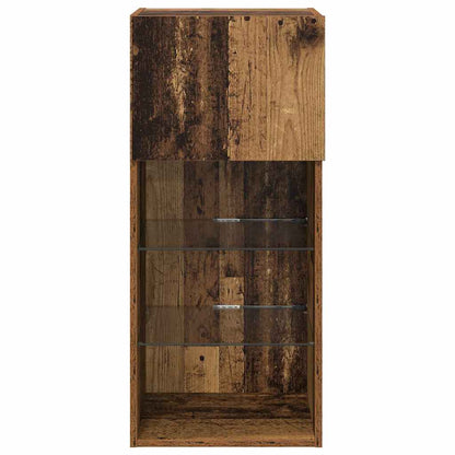 Mobile TV da Parete Legno vecchio 40,5 x 30 x 90 cm