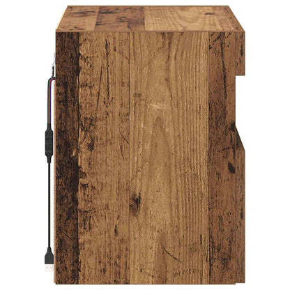 Mobiletti TV da Parete 2 pcs Legno vecchio 40 x 30 x 40 cm | homemem39