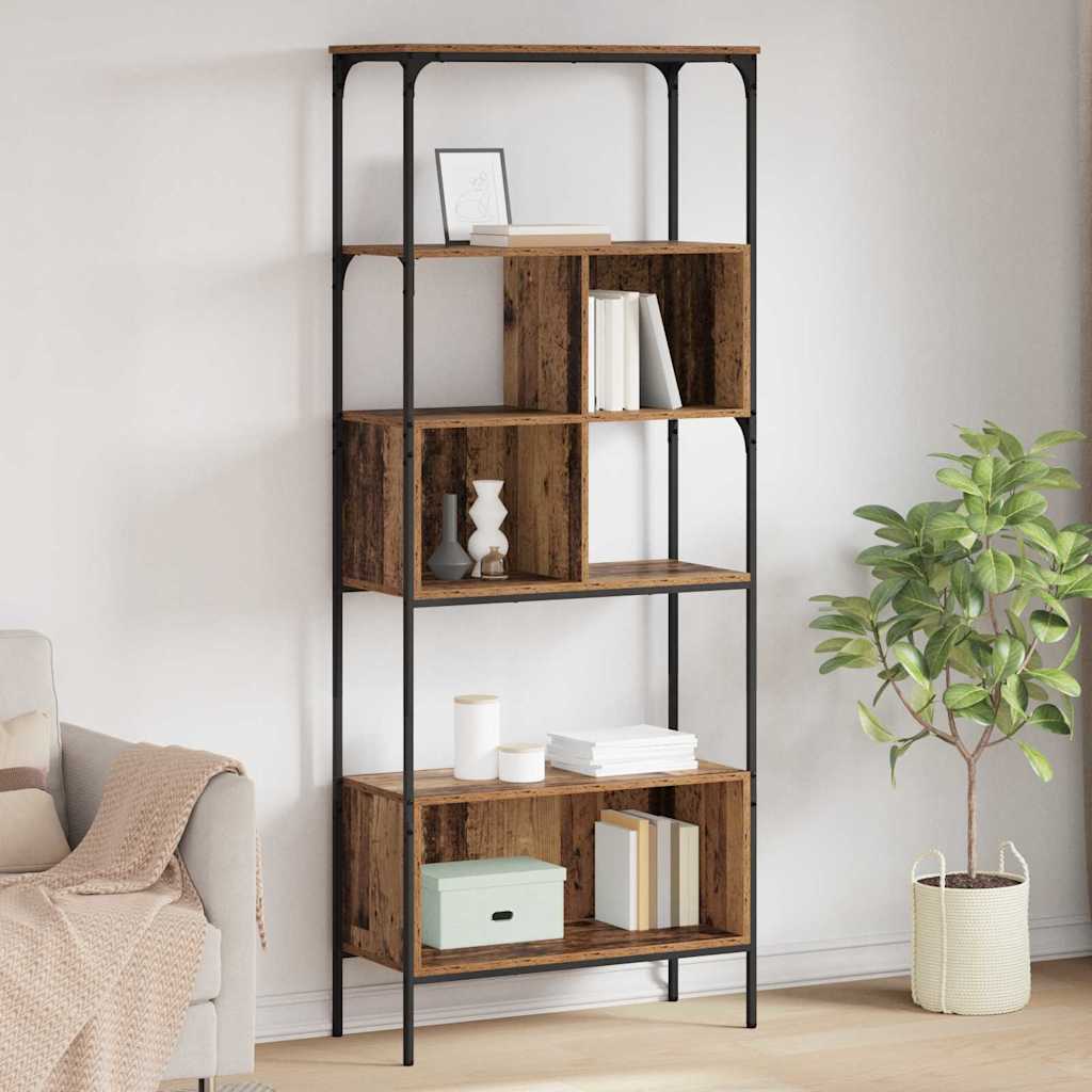 Libreria Legno vecchio 76 x 33 x 188,5 cm Legno multistrato