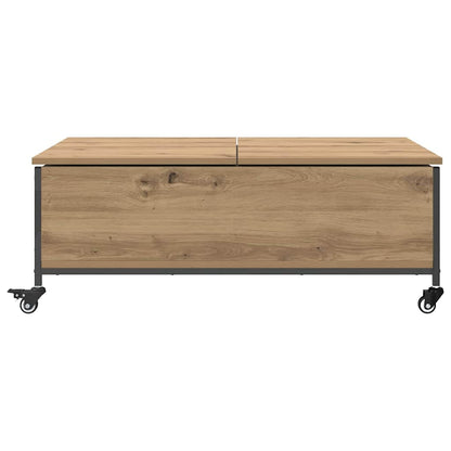 Tavolino da salotto Rovere artigianale 91 x 55 x 32 cm | homemem39