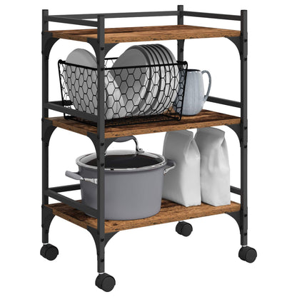 Carrello da Cucina Legno vecchio 50 x 35 x 75.5 cm | homemem39