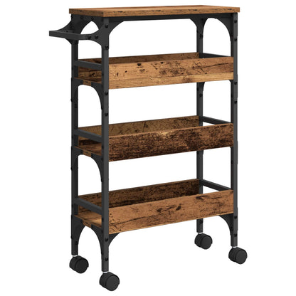 Carrello da Cucina Legno vecchio 53 x 20 x 76 cm | homemem39