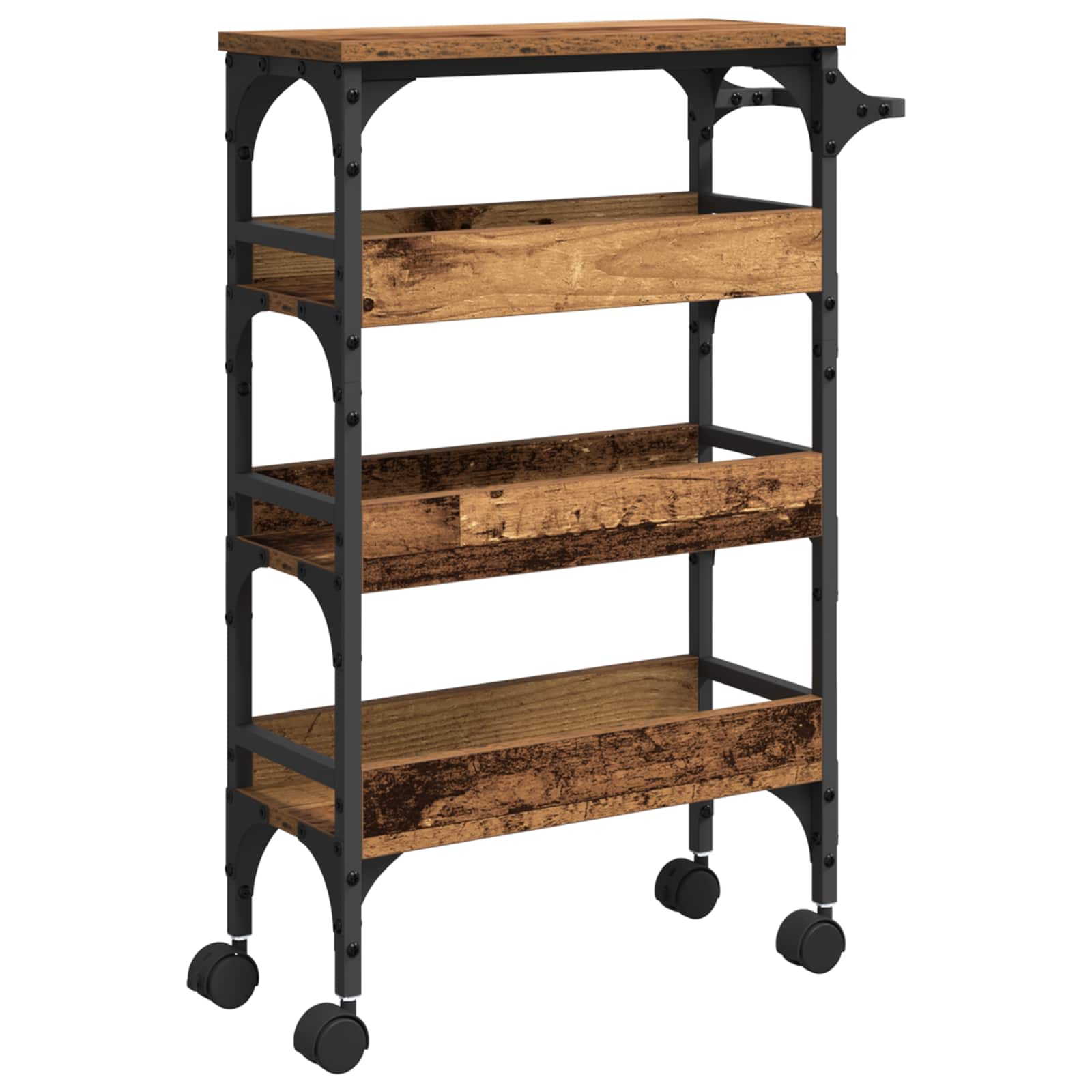 Carrello da Cucina Legno vecchio 53 x 20 x 76 cm | homemem39