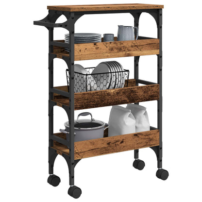 Carrello da Cucina Legno vecchio 53 x 20 x 76 cm | homemem39