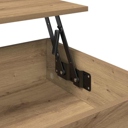 Tavolino da salotto Rovere artigianale 70x50x50cm | homemem39