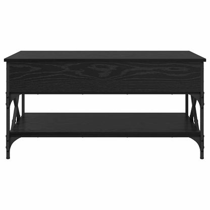 Tavolino da salotto Rovere Nero 100 x 50 x 50 cm