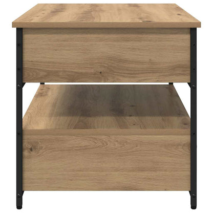 Tavolino da salotto Rovere artigianale 70 x 50 x 54.5 cm