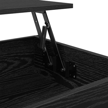 Tavolino da salotto Rovere Nero 70 x 50 x 54.5 cm