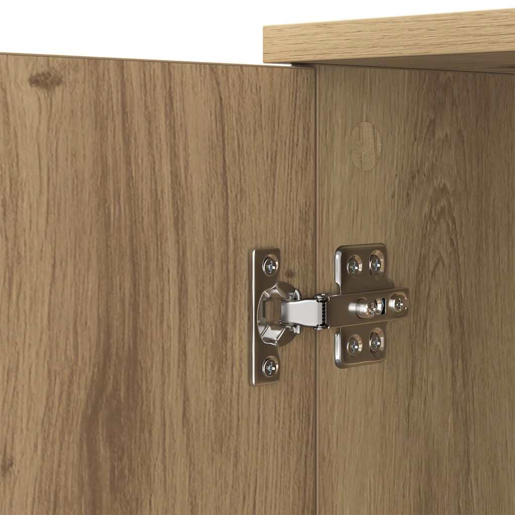 Credenza Rovere artigianale 59 x 39 x 80 cm Legno multistrato