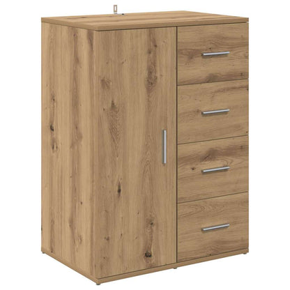 Credenza Rovere artigianale 59 x 39 x 80 cm Legno multistrato