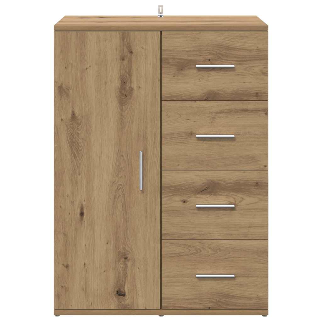 Credenza Rovere artigianale 59 x 39 x 80 cm Legno multistrato