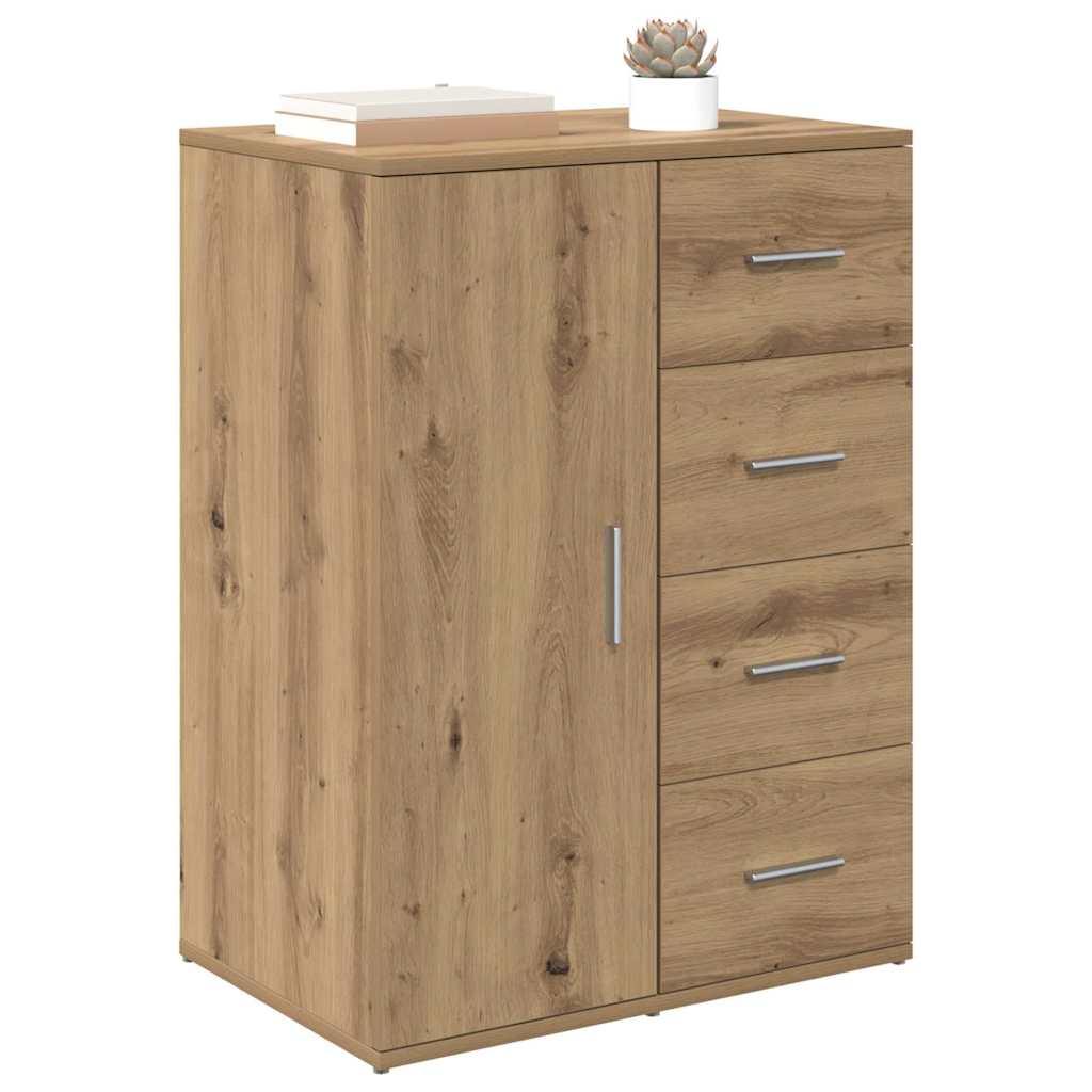 Credenza Rovere artigianale 59 x 39 x 80 cm Legno multistrato