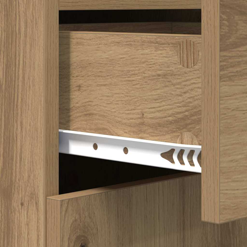 Credenza rovere artigianale 42,5 x 40 x 93 cm Legno multistrato