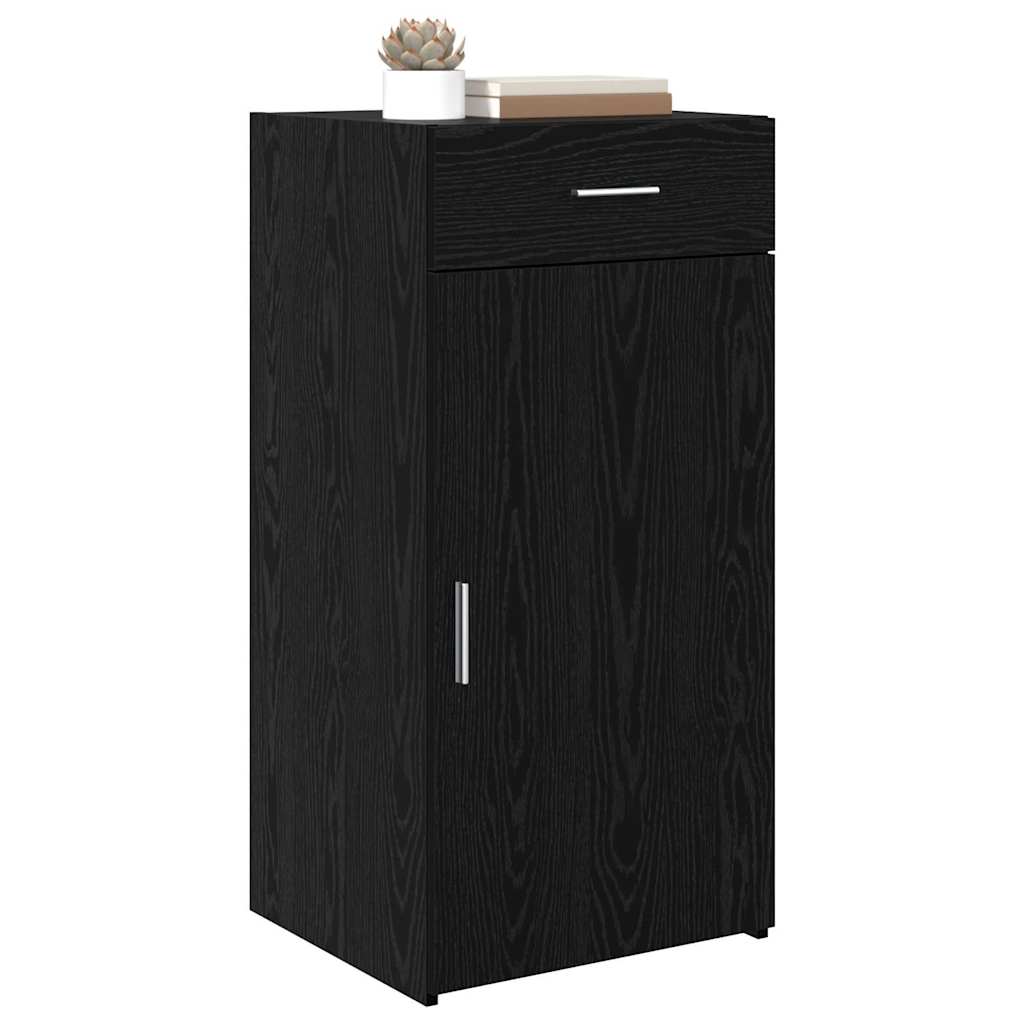 Credenza Rovere nero 42,5 x 40 x 93 cm Legno multistrato