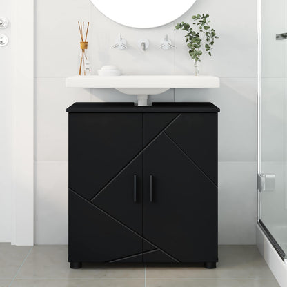 Mobile da Bagno Nero 61 x 35 x 64 cm | homemem39