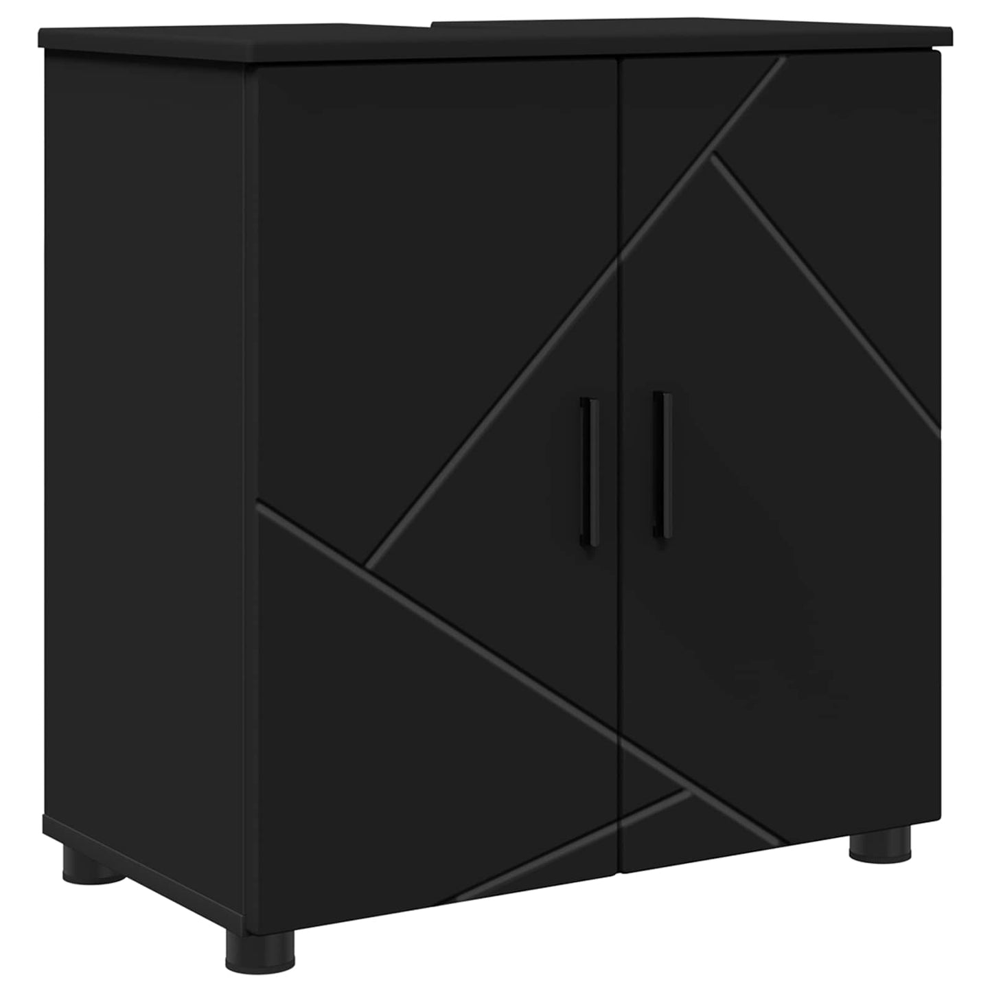 Mobile da Bagno Nero 61 x 35 x 64 cm | homemem39