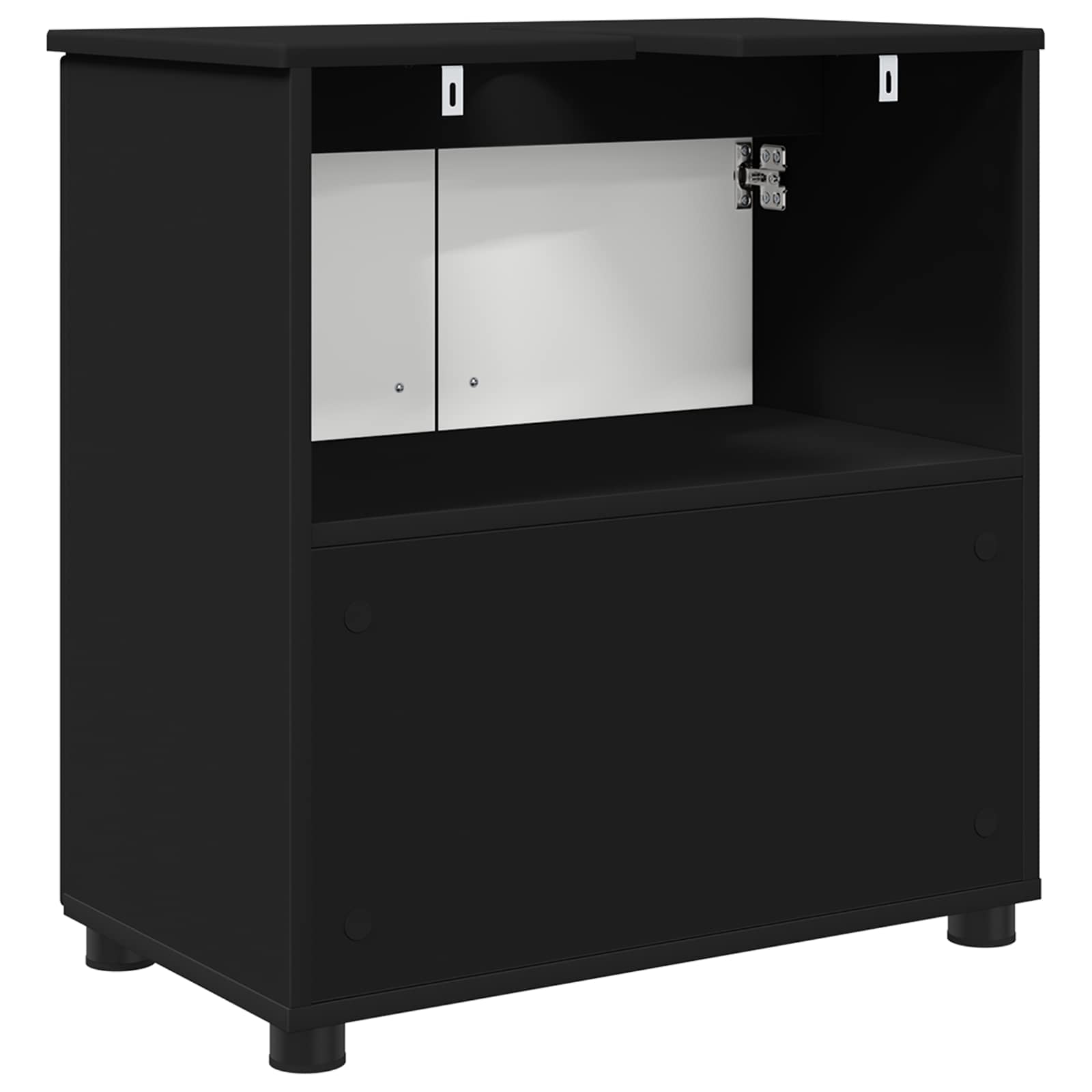 Mobile da Bagno Nero 61 x 35 x 64 cm | homemem39
