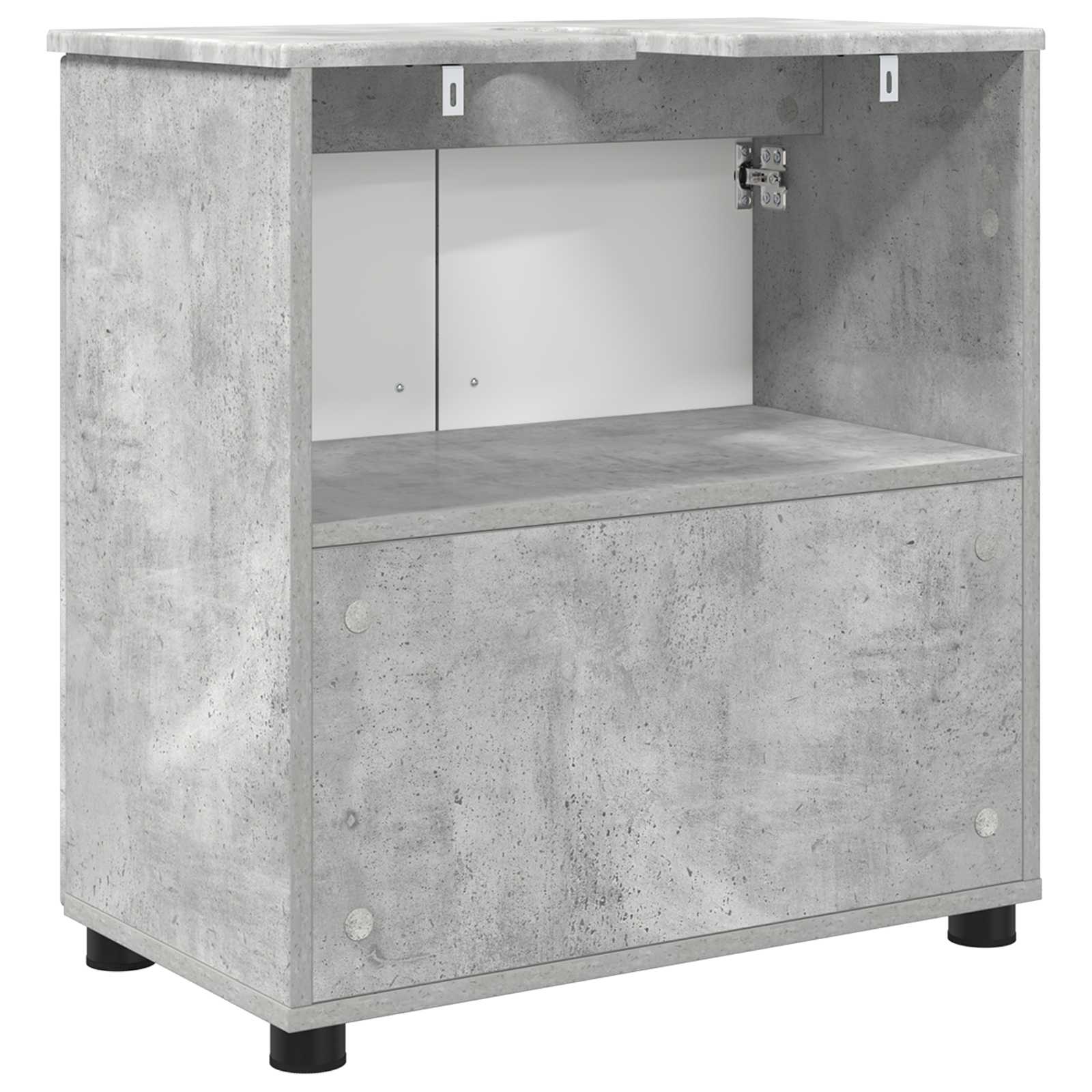 Mobile da Bagno Grigio cemento 61 x 35 x 64 cm | homemem39