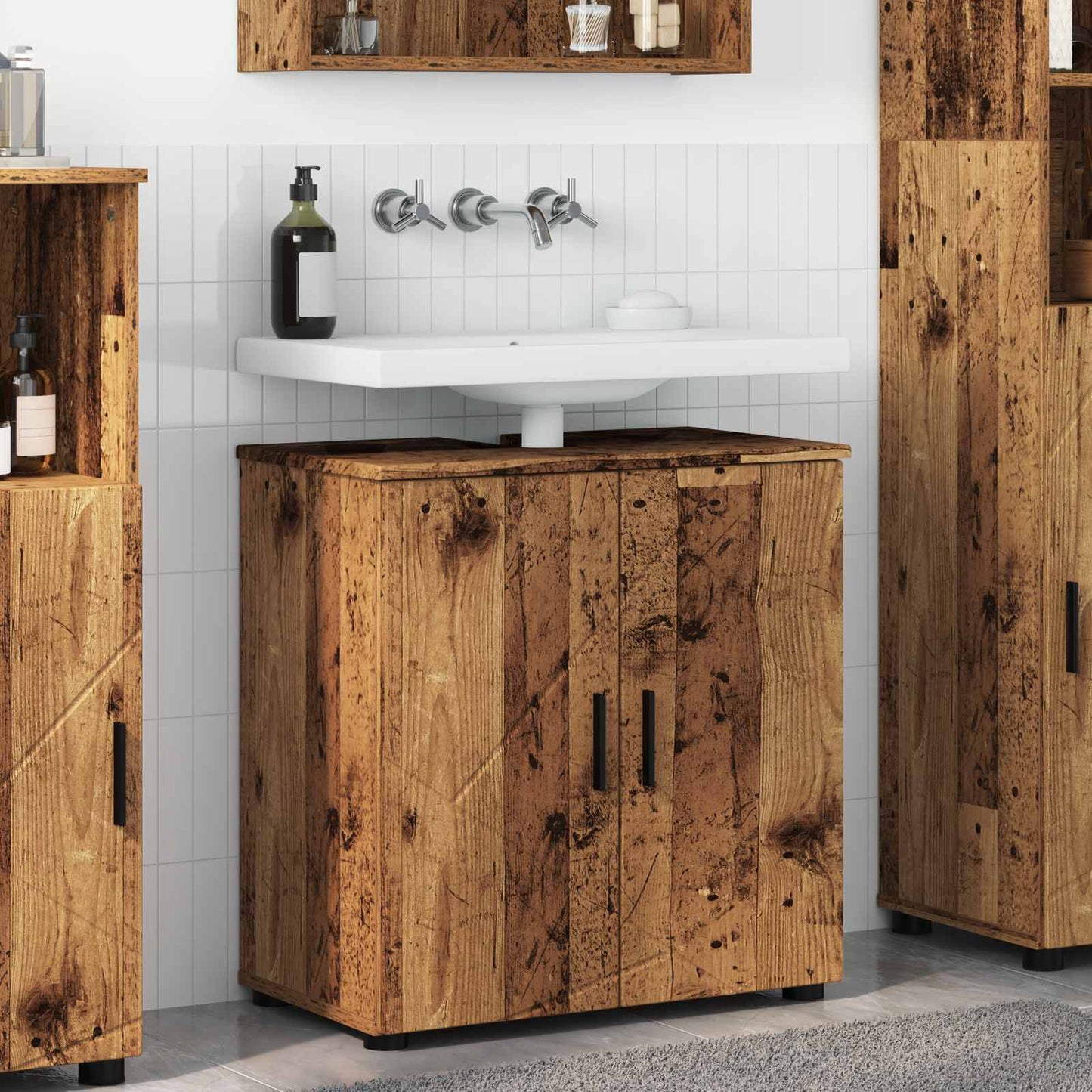 Mobile da Bagno Legno vecchio 61 x 35 x 64 cm