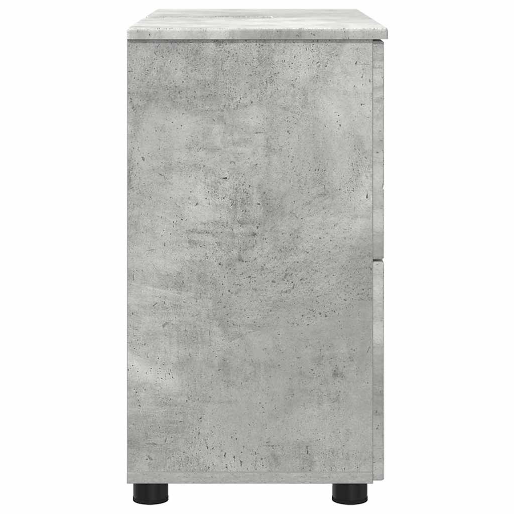 Mobile da Bagno Grigio cemento 76,5 x 35 x 64 cm | homemem39