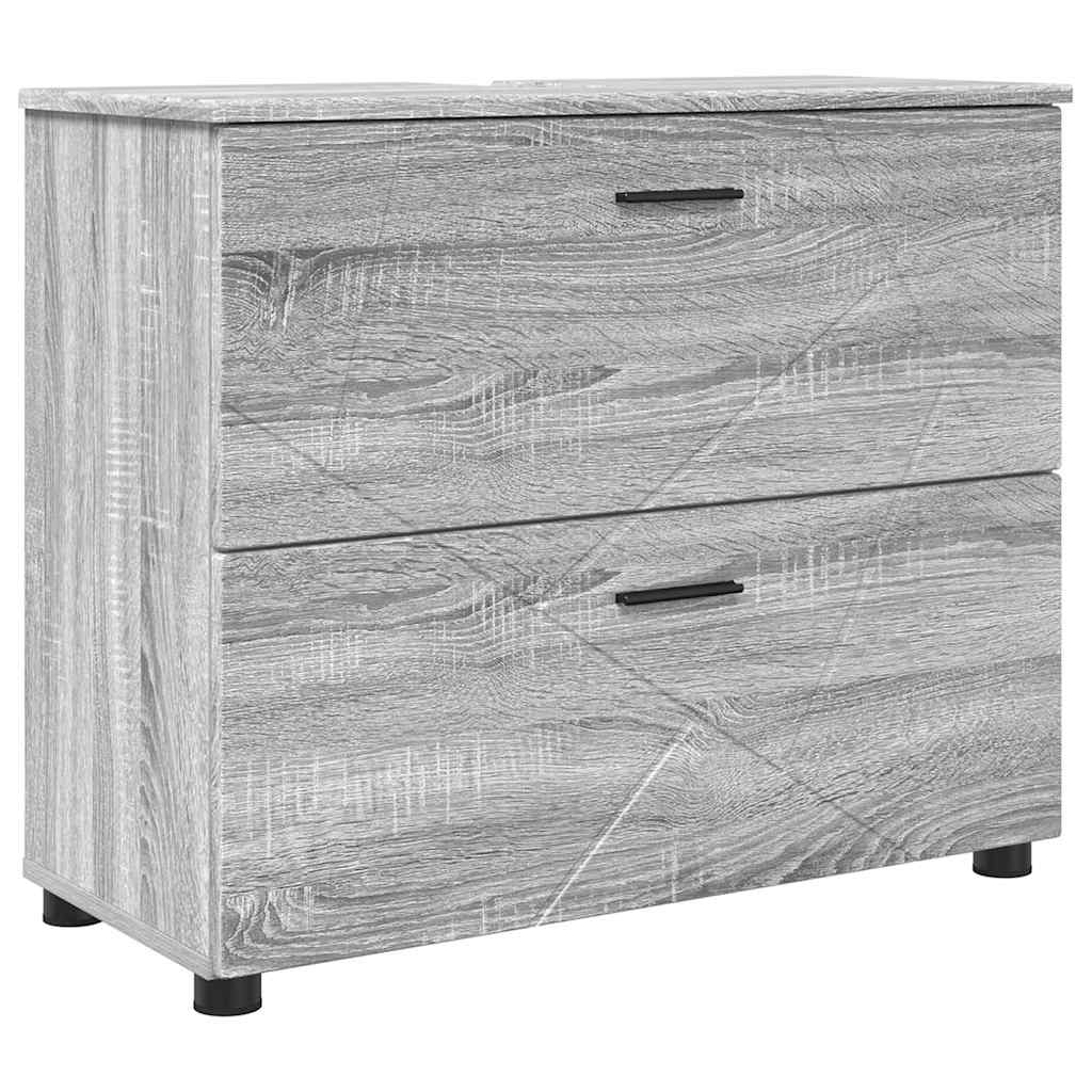 Mobile da Bagno Grigio Sonoma 76,5 x 35 x 64 cm | homemem39